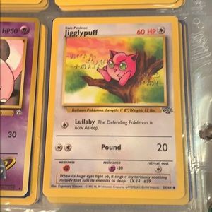 Jigglypuff 1999 Pokémon card